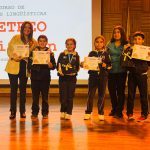 Estudiantes de la escuela El Trencito consiguen el 3er lugar en el concurso de deletreo organizado por la universidad Mayor.
